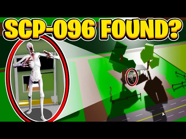 Drone Catches SCP 096 At An Abandoned House Roblox Brookhaven RP