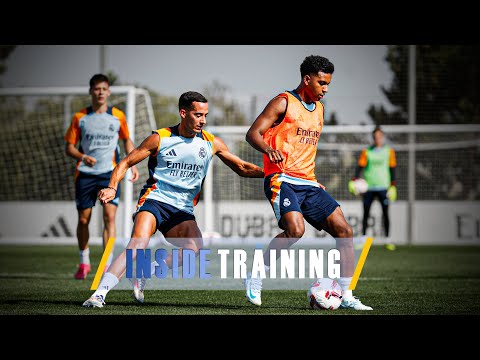 The final training session ahead of the trip to UD Las Palmas | Real Madrid City