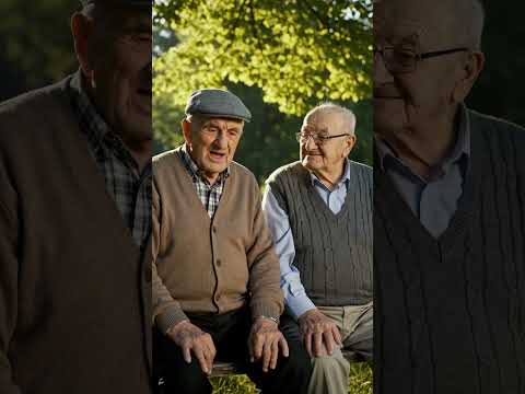 Deda priča sa drugim dedom #ai #bosna #jokes #hrvatska #aivideo #memes #shorts