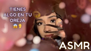 ASMR ESPAÑOL / SACO ALGO de TU OREJA + ¿PUEDO VER TU OREJA? +  TU ENFERMERA DEL COLEGIO te REVISA