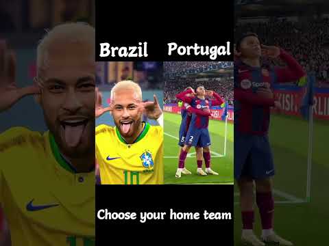 Brazil vs Portugal World Cup 2026 Dance Battle 🔥 #football #worldcup #shorts