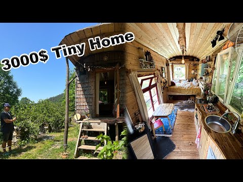 Family of 4 Living in DIY Tiny Home For 3000$