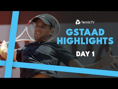 Thiem Battles Varillas, Fognini & More Feature | Gstaad 2024 Highlights Day 1