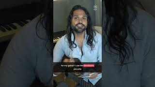 #shorts My favourite guitar strings | Nikhil Paul George