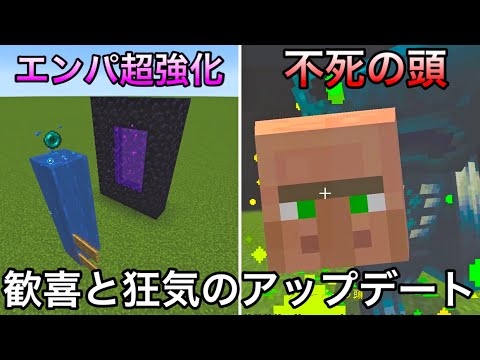 【マイクラ】過去一ふざけてる意味不明アイテムが実装..？ ～1.22最新情報&革命のアプデを一気に紹介・検証～【マインクラフト】【まいくら】【コマンド】