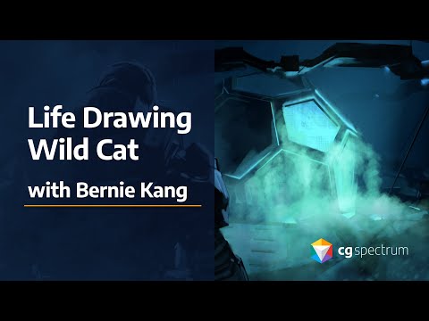 CGS Live - Life Drawing 17 - Wild Cat Humanoid...