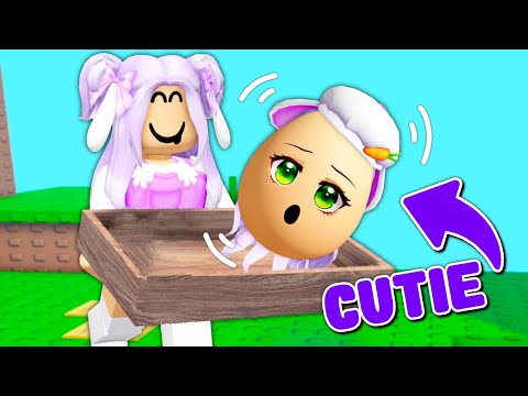 CARRY An EGG Obby With SISTER! (Roblox)