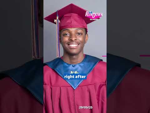 People have raised money for a student who ditched his grad party to get back to work #itvnews