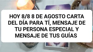 Hoy viernes 8 de agosto carta del día, msj de tu p.e y msj de tus guías @NAYADESOLMEDIUM