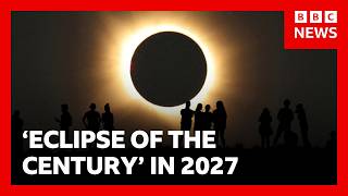 YouTube video thumbnail: Eclipse Next Year Labelled the 'Eclipse of the Century'