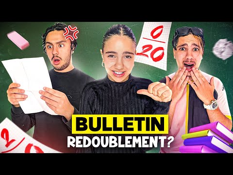 ON RÉAGIT AU DERNIERS BULLETIN SCOLAIRE DE NOTRE SOEUR ! (c’est la catastrophe mdrrr)