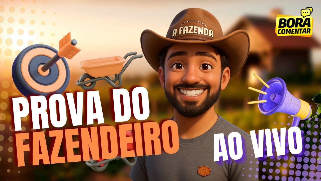 🔴Prova do Fazendeiro | AO VIVO | Comentários ao vivo com Schuengueira e Dieguinho | A Fazenda 17