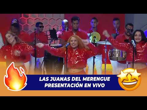 Las Juanas del Merengue Presentacion En Vivo | De Extremo a Extremo