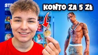Kupiłem KONTO z TRAVISEM SCOTTEM za 5ZŁ w Fortnite