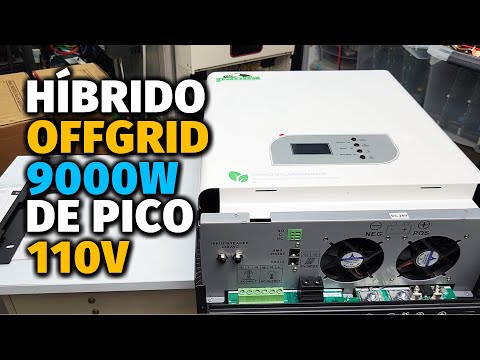 Inversor Híbrido OffGrid 9000W PICO 24V 110V com 3000W REAL | Panda Energia Solar