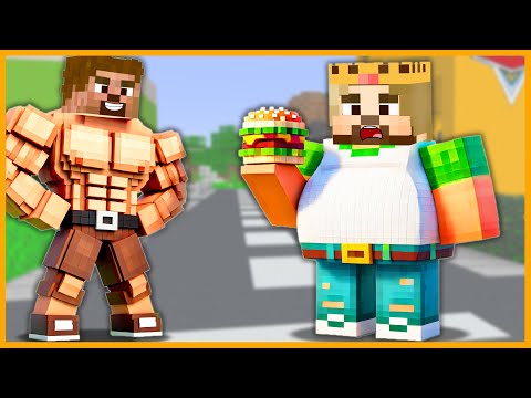 FAKİR KASLI OLDU ZENGİN OBEZ! 😂 - Minecraft ZENGİN FAKİR HAYATI