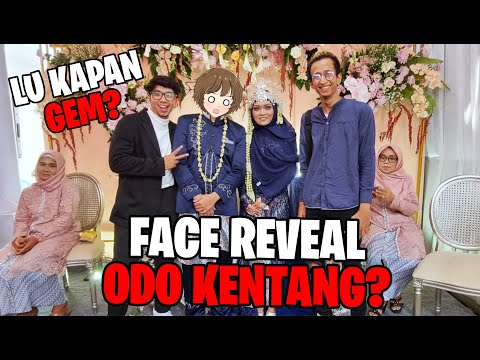 Face Reveal @OdoKentang di Pernikahannya ?