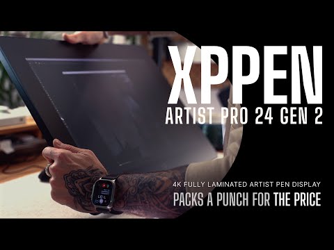 I'm Can't Believe That BUDGET Artist Pen Displays Are Getting This GOOD - XPPen Artist Pro 24 Gen 2