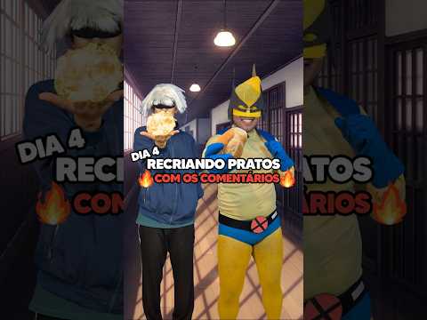 RECRIANDO HAMBÚRGUER 🍔 COM OS COMENTÁRIOS!