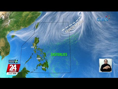 PAGASA Magpapa Ulan Sa Ilang Bahagi Ng Bansa Ang Frontal System At