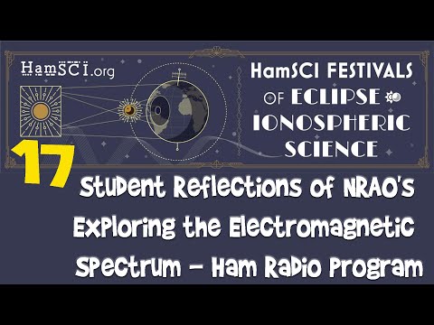 HamSCI 2024: Student Reflections of NRAO's Exploring the Electromagnetic Spectrum -Ham Radio Program