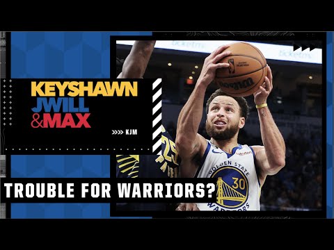 If Steph Curry is out for awhile, are the Warriors COOKED?! | KJM video clip
