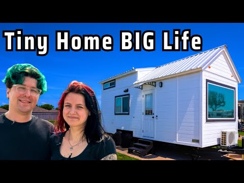 Couple's Affordable Tiny House: Adorable & Well-Organized