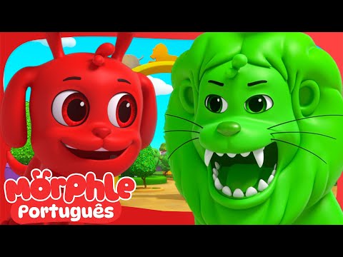 🟢 Leão vs Cachorro! 🔴 | Morphle Brasil | Desenhos Animados Infantis em Português