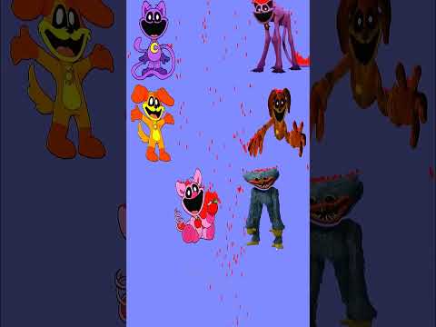 Cute Catnap team battle Poppy PlayTime team  2d