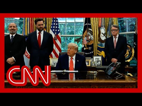 Trump announces trade deal with UK as tariffs continue to spark economic uncertainty