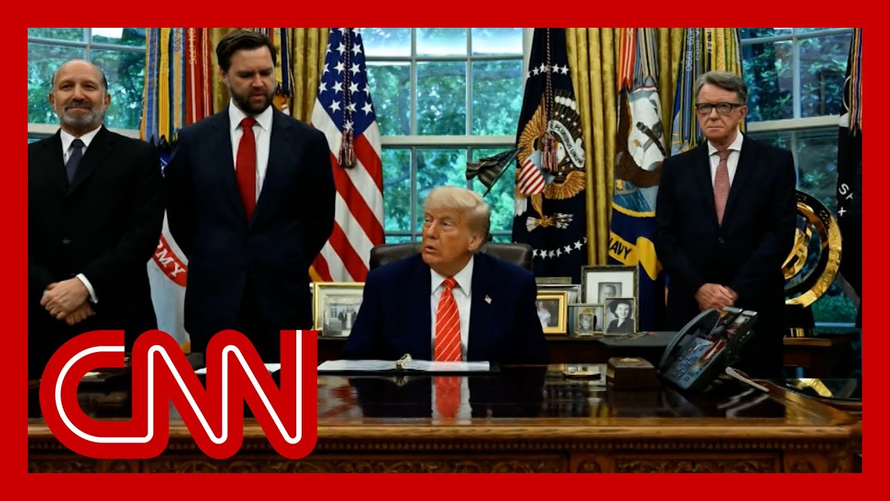 Trump announces trade deal with UK as tariffs continue to spark economic uncertainty