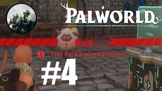 The Free Pal Alliance Hardliners Raid - Palworld Part 4