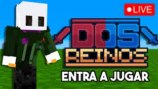 Enfrentando 2 REINOS EN MINECRAFT | Evento para seguidores | DIRECTO