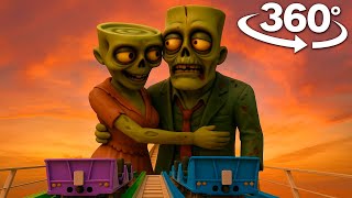 🎢 360° Roller Coaster Brainrot Zombie! | VR