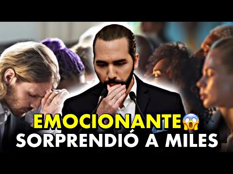 IMPACTANTE😱 LA PREDICA DE NAYIB BUKELE QUE SORPRENDIÓ A MILES