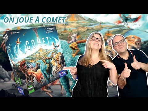 { Règles Et Partie } ON JOUE À COMET | Jeu De Société | Atalia