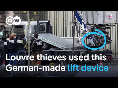 Louvre heist: German lift company involuntarily entangled | DW News