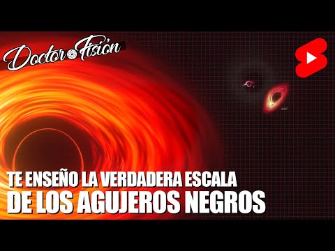 TE EXPLICO EL TAMAÑO de LOS AGUJEROS NEGROS ⚫️