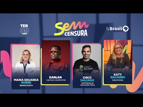 🔴 SEM CENSURA RECEBE MARIA EDUARDA NOBRE,  DARLAN E CHICO SALGADO,