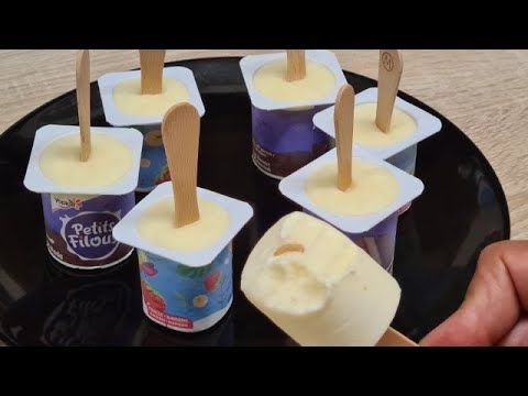 Vous Avez 2 Citrons ? Régalez Vos Enfants Avec Ces Petites Glaces Maison  ✅ #glaceaucitron  #glace ✔