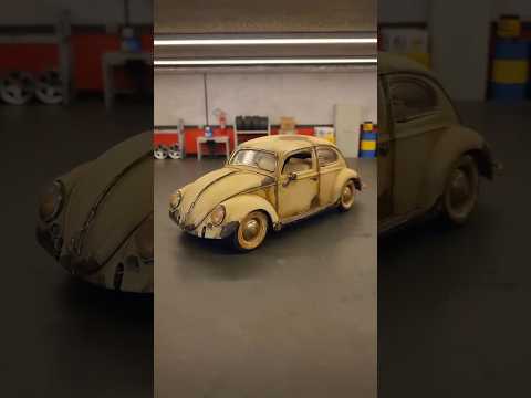 Restoration VW Beetle #VW #diecast #beetle
