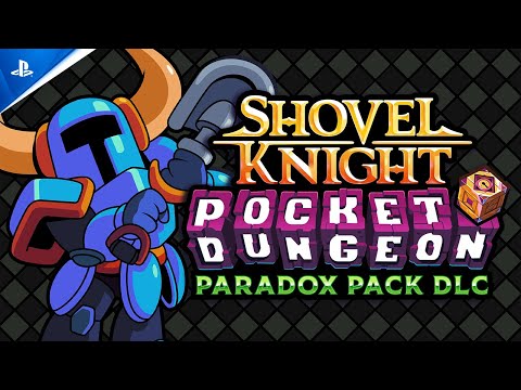 Shovel Knight Pocket Dungeon - Paradox Pack DLC launch Trailer | PS4 Games