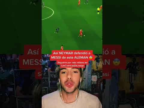 Neymar defiende a Messi                      #neymar #messi #psg #shortsvideo