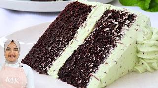 If you love mint chocolate, you NEED this MINT CHOCOLATE CAKE!