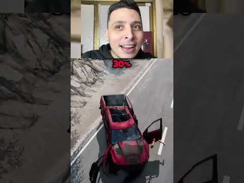 انهي عربيه تقدر تعدي ؟ فرصة النجاة مع  انواع العربيات المختلفة 😱 #beamngdrive