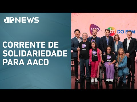 Teleton 2024 começa nesta sexta (08) com meta de arrecadar R$ 35 milhões