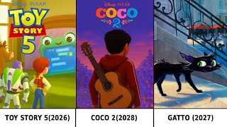 Upcoming Pixar Animated Movies (2025-2028)