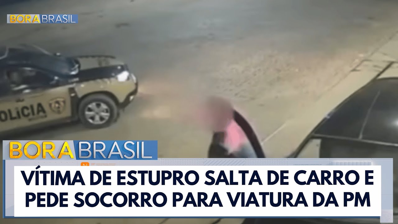 Câmera de segurança flagra pedido de socorro de vítima de sequestro e estupro em MG