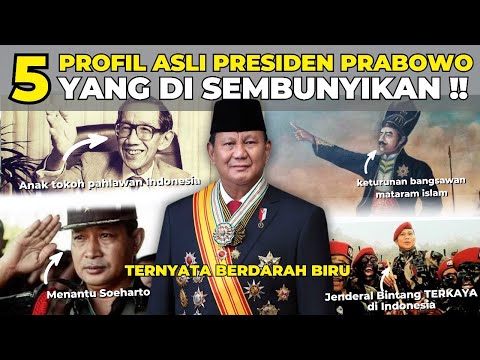 5 PROFIL PRESIDEN PRABOWO !! KELUARGANYA PENGUASA DINASTI POLITIK DI INDONESIA