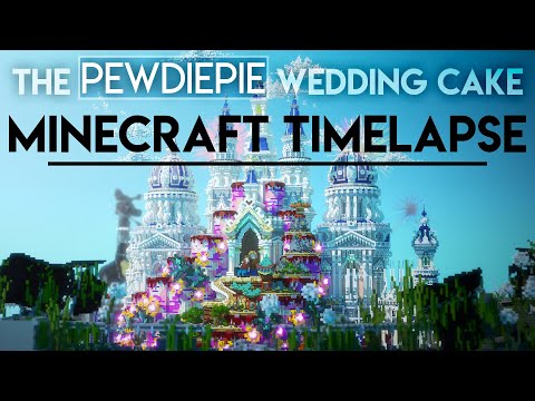Back in July, we hosted a @pewdiepie Minecraft event with many amazing #Minecraft creators. Here is a #Pewdiepie Wedding Cake project built by @newheavenmc's team - https://www.youtube.com/watch?v=rX0VqsONm9g
